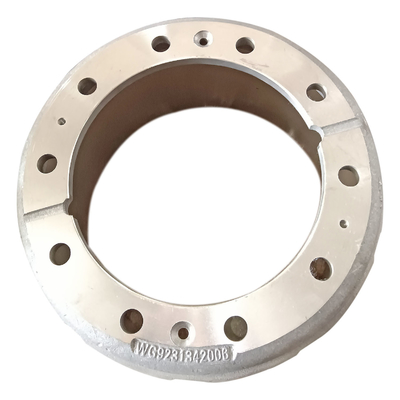 Sinotruk HOWO Truck Rear Brake Drum AZ9112340006 dla silnika Wd615/Wd618/Wp10/Wp12