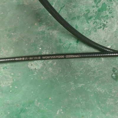 Sinotruk HOWO Kabel gazu ciężarówki Wg9725570200 o masie brutto 3,340 kg