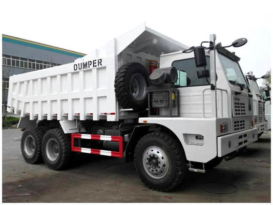Projektowanie opon radialnych Sinotruk 6X4 RC Truck Tipper 60ton Dump Truck Idealne rozwiązanie