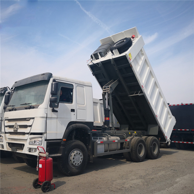 Sinotruk 10 Koła 6X4 371HP i używany HOWO dump truck z konstrukcją opon bez rur