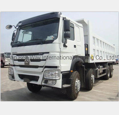 Używany 7,3m HOWO Diesel Dump Truck 8*4 371HP w szacunkowym czasie dostawy