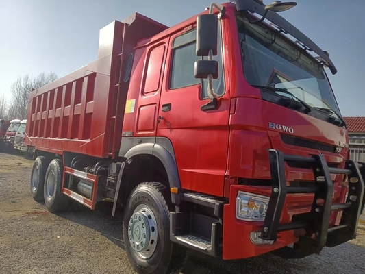 Certyfikowany ISO używany Sinotruk Shacman HOWO 371 dump truck tipper w doskonałym stanie