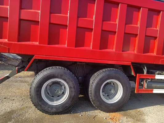 Certyfikowany ISO używany Sinotruk Shacman HOWO 371 dump truck tipper w doskonałym stanie