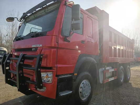 Certyfikowany ISO używany Sinotruk Shacman HOWO 371 dump truck tipper w doskonałym stanie