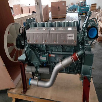 Silnik elektryczny Sinotruk Wd615.47 371HP Silnik wysokoprężny do ciężarówki HOWO Liczba uderzeń