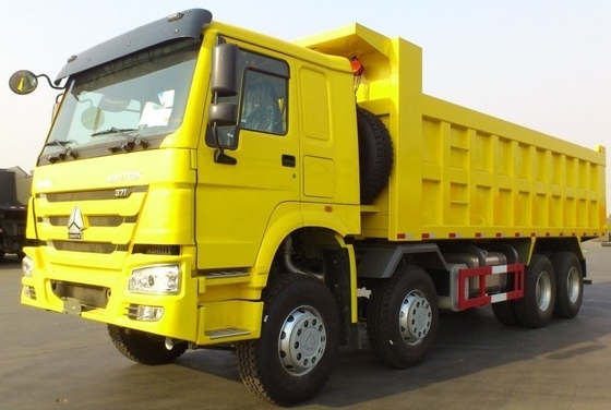 Certyfikat ISO 12-kołowy LHD Sinotruk HOWO 8X4 RC Truck Tipper 60ton Dump Truck Dumper