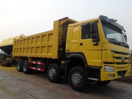 Certyfikat ISO 12-kołowy LHD Sinotruk HOWO 8X4 RC Truck Tipper 60ton Dump Truck Dumper