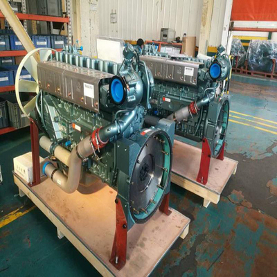 Sinotruk HOWO Zestaw silnika Wd615.47 Silnik Assy wysokiej prędkości i cylinder chłodzący w linii