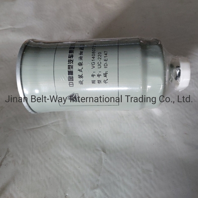 Sinotruk HOWO Części ciężarówki Części zamienne ciężarówki Spiral Diesel Fine Filter Vg14080739A